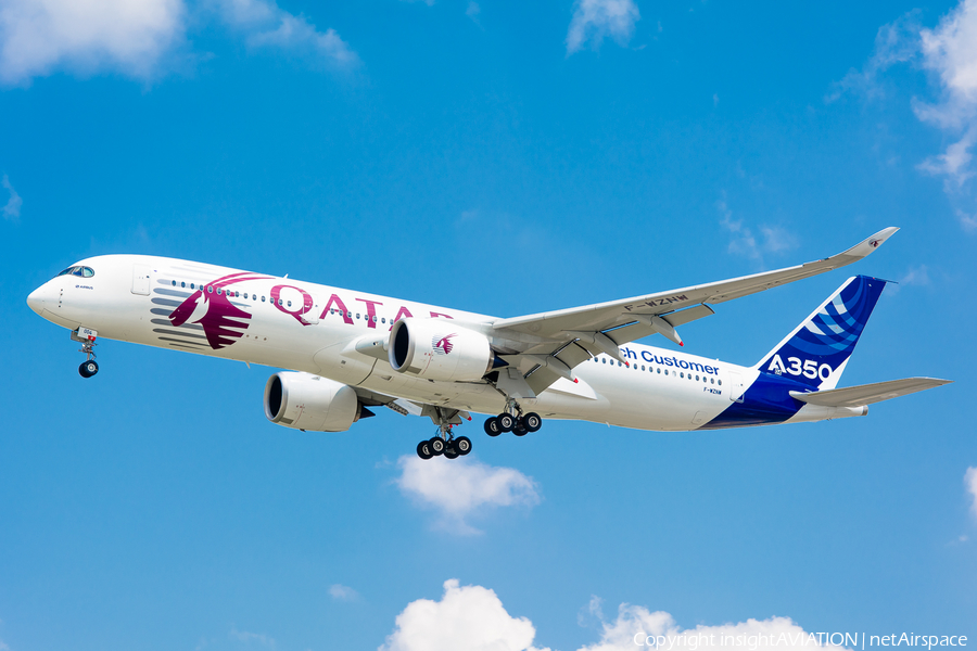 Qatar Airways Airbus A350-941 (F-WZNW) | Photo 65130