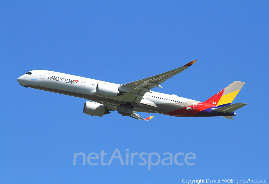Asiana Airlines Airbus A350-941 (F-WZNY) | Photo 240553
