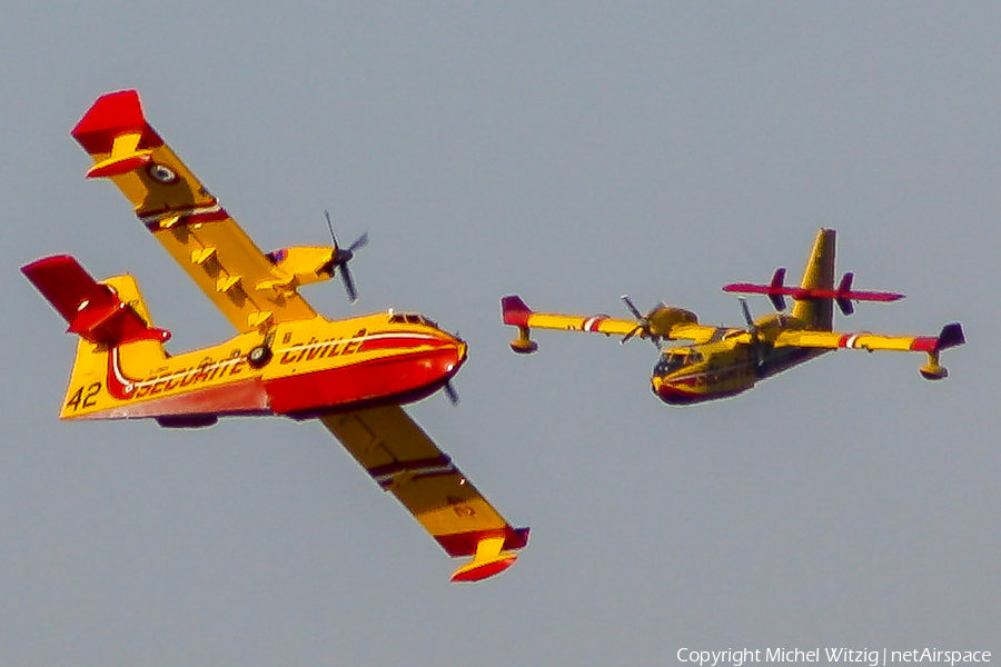 Securité Civile Canadair CL-415 (F-ZBEU) | Photo 519722