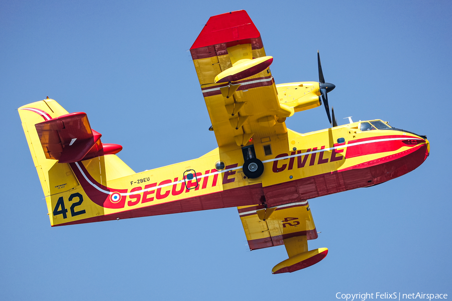 Securité Civile Canadair CL-415 (F-ZBEU) | Photo 583033