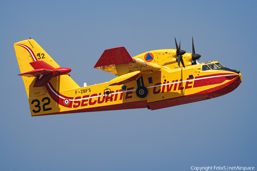 Securité Civile Canadair CL-415 (F-ZBFS) | Photo 583030
