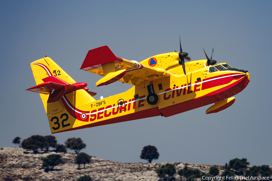 Securité Civile Canadair CL-415 (F-ZBFS) | Photo 583031