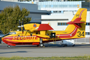 Securité Civile Canadair CL-415 (F-ZBFX) at  Marseille - Provence, France