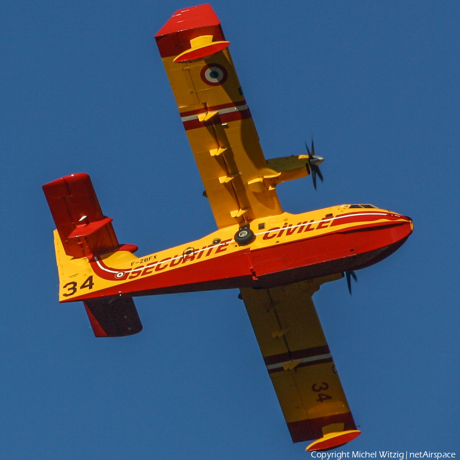 Securité Civile Canadair CL-415 (F-ZBFX) | Photo 519723
