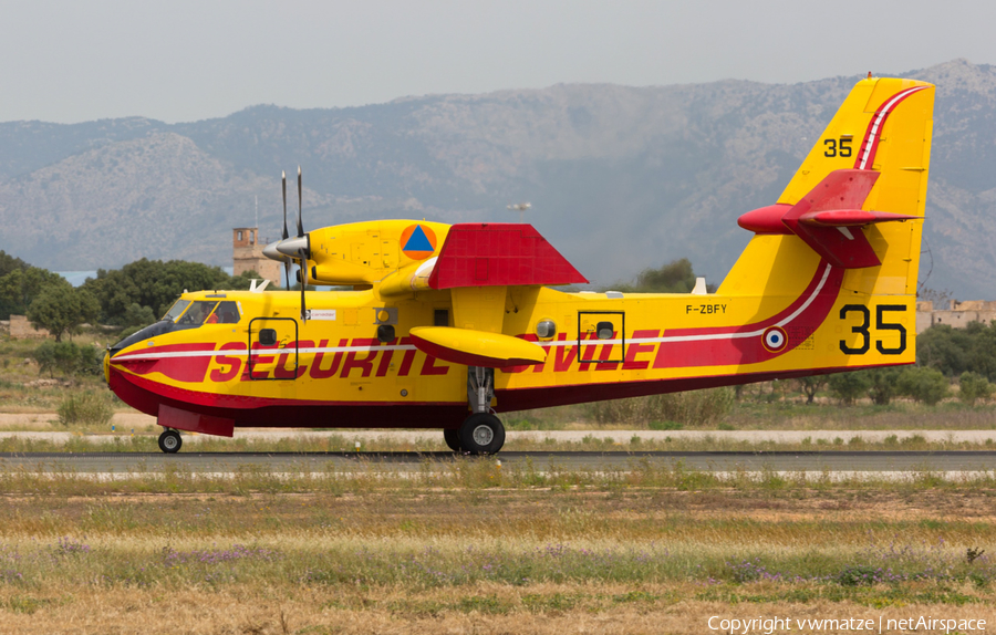 Securité Civile Canadair CL-415 (F-ZBFY) | Photo 109324