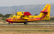 Securité Civile Canadair CL-415 (F-ZBFY) at  Palma De Mallorca - Son San Juan, Spain