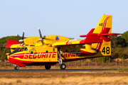 Securité Civile Canadair CL-415 (F-ZBMG) at  Béziers - Cap d'Agde, France