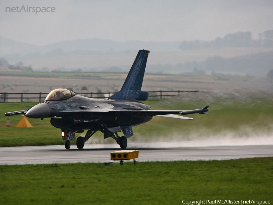 Belgian Air Force General Dynamics F-16AM Fighting Falcon (FA-110) | Photo 36160