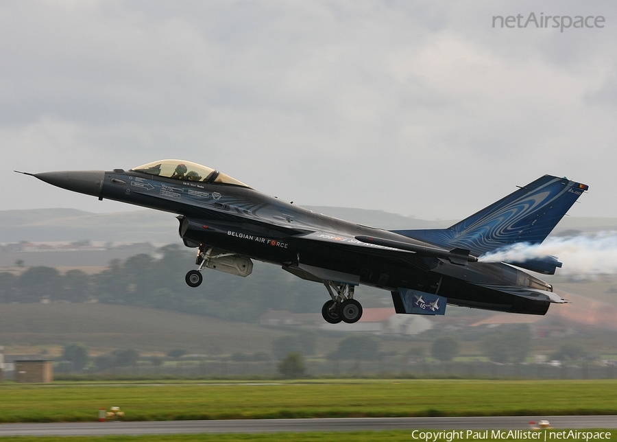 Belgian Air Force General Dynamics F-16AM Fighting Falcon (FA-110) | Photo 36230