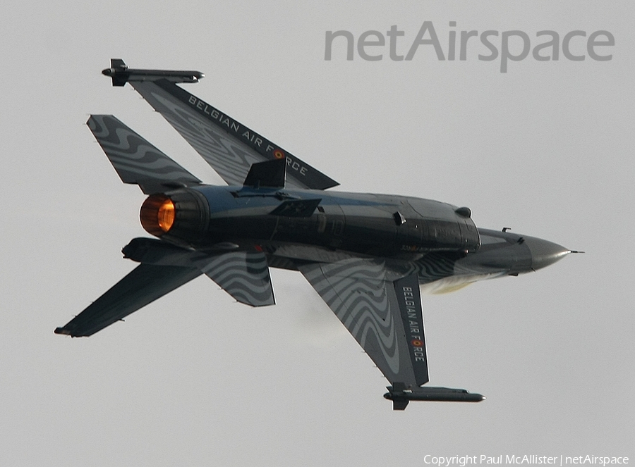 Belgian Air Force General Dynamics F-16AM Fighting Falcon (FA-110) | Photo 36232