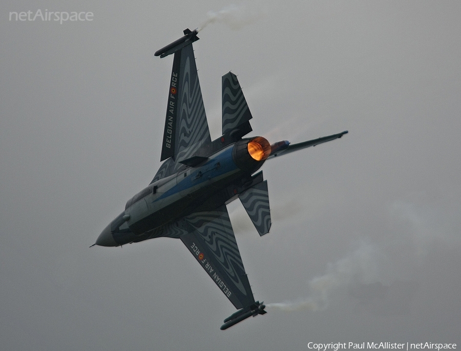 Belgian Air Force General Dynamics F-16AM Fighting Falcon (FA-110) | Photo 36267