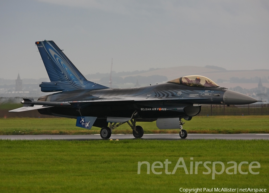 Belgian Air Force General Dynamics F-16AM Fighting Falcon (FA-110) | Photo 36270