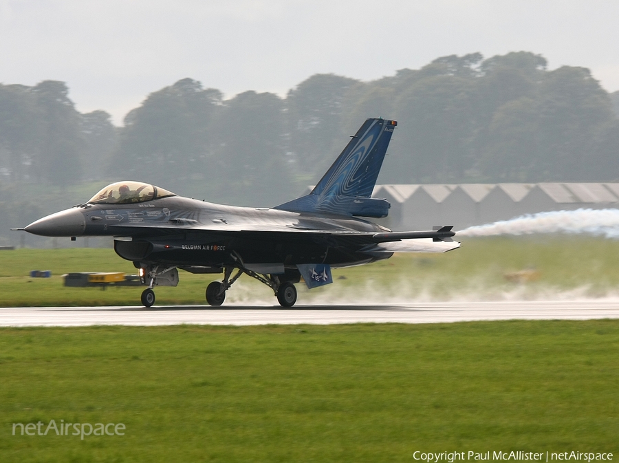 Belgian Air Force General Dynamics F-16AM Fighting Falcon (FA-110) | Photo 94449