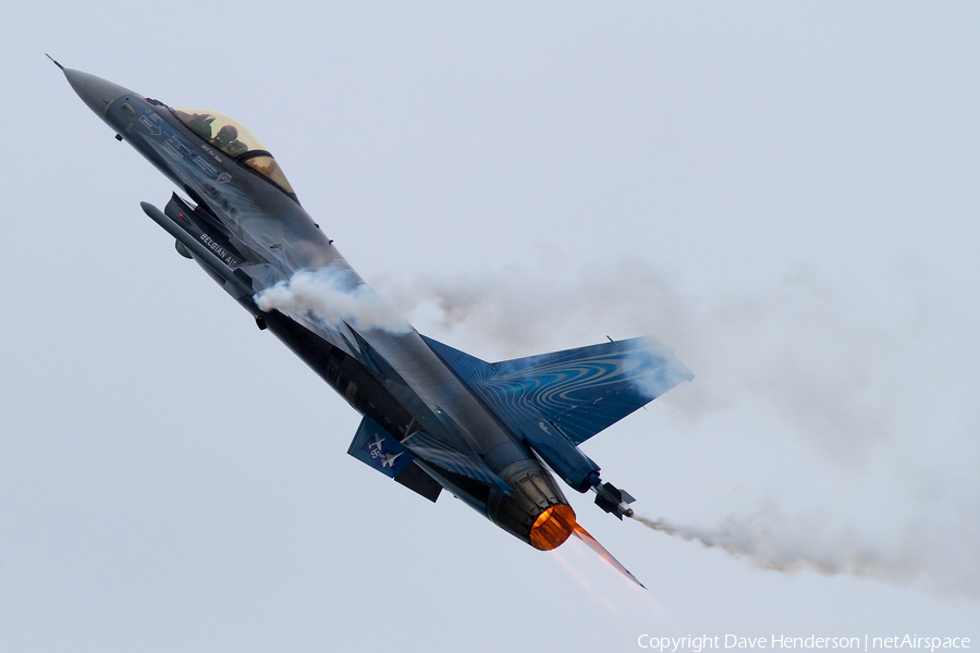 Belgian Air Force General Dynamics F-16AM Fighting Falcon (FA-110) | Photo 3527
