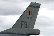 Belgian Air Force General Dynamics F-16AM Fighting Falcon (FA-117) at  Monte Real AFB, Portugal