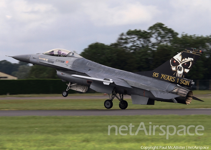 Belgian Air Force General Dynamics F-16AM Fighting Falcon (FA-121) | Photo 43836