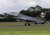 Belgian Air Force General Dynamics F-16AM Fighting Falcon (FA-121) at  RAF Fairford, United Kingdom