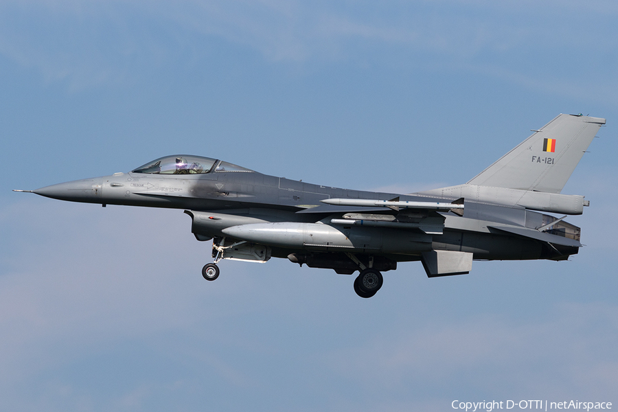 Belgian Air Force General Dynamics F-16AM Fighting Falcon (FA-121) | Photo 154554