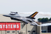 Belgian Air Force General Dynamics F-16AM Fighting Falcon (FA-123) at  RAF Fairford, United Kingdom