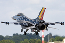 Belgian Air Force General Dynamics F-16AM Fighting Falcon (FA-123) at  RAF Fairford, United Kingdom