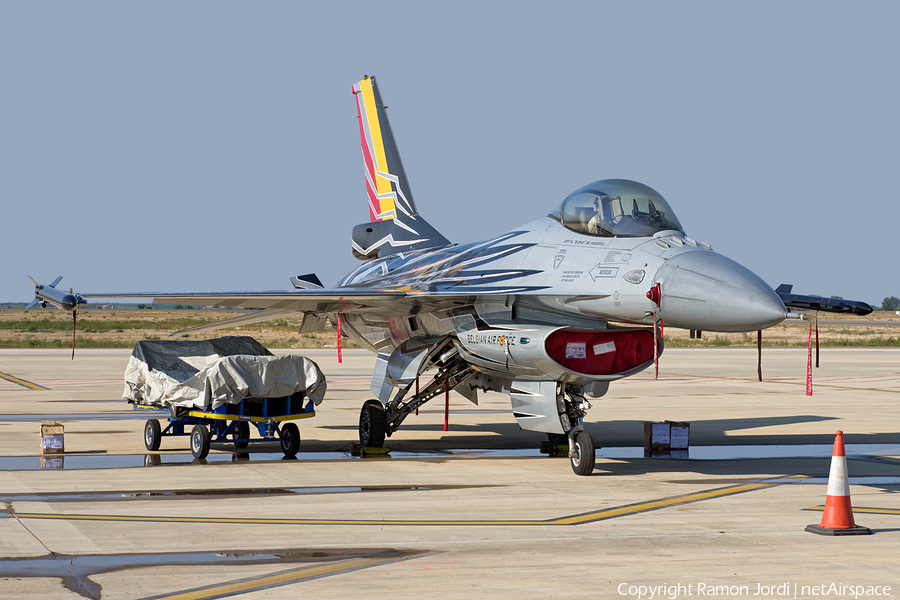 Belgian Air Force General Dynamics F-16AM Fighting Falcon (FA-123) | Photo 195331