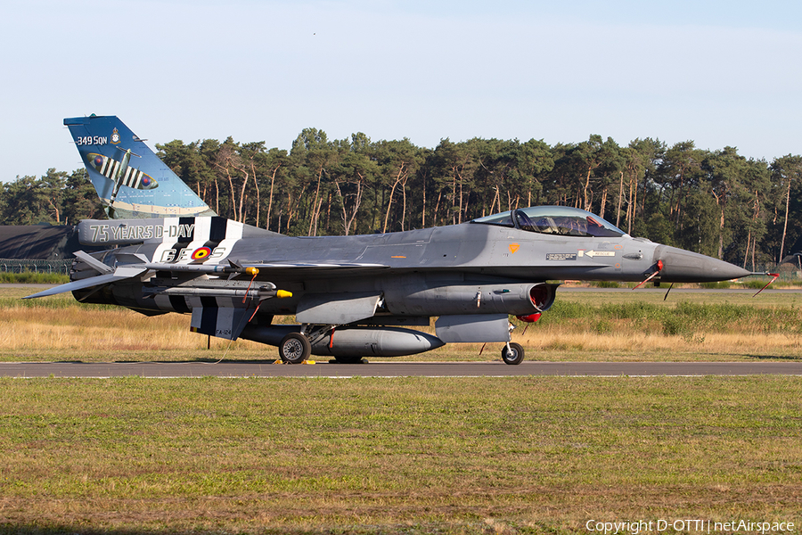 Belgian Air Force General Dynamics F-16AM Fighting Falcon (FA-124) | Photo 348033