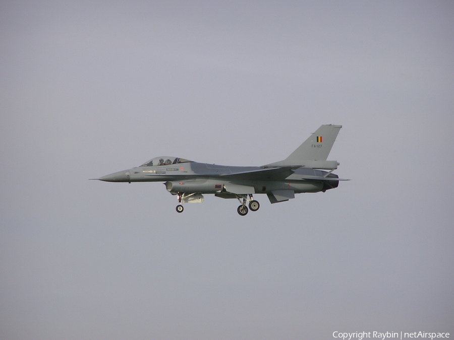 Belgian Air Force General Dynamics F-16AM Fighting Falcon (FA-127) | Photo 546027