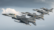 Belgian Air Force General Dynamics F-16AM Fighting Falcon (FA-134) at  In Flight, Belgium