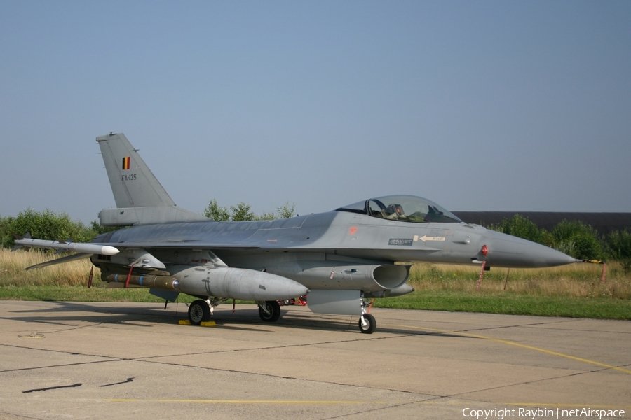 Belgian Air Force General Dynamics F-16AM Fighting Falcon (FA-135) | Photo 550940