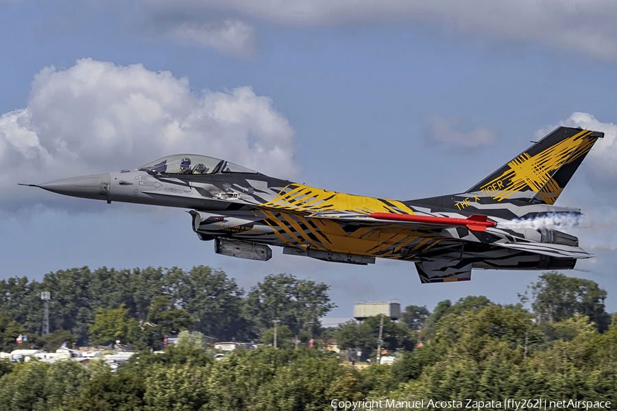 Belgian Air Force General Dynamics F-16AM Fighting Falcon (FA-136) | Photo 523188