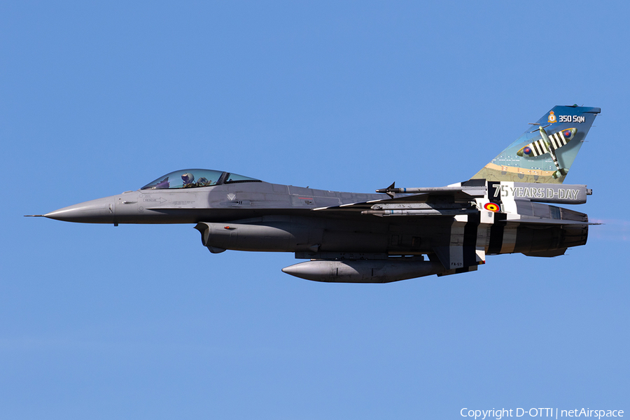 Belgian Air Force General Dynamics F-16AM Fighting Falcon (FA-57) | Photo 348165