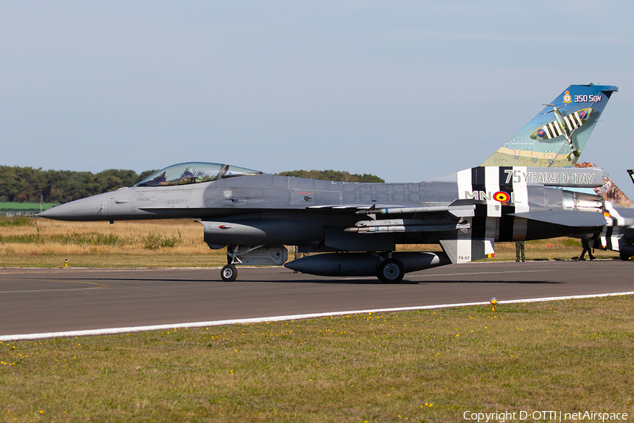 Belgian Air Force General Dynamics F-16AM Fighting Falcon (FA-57) | Photo 348173
