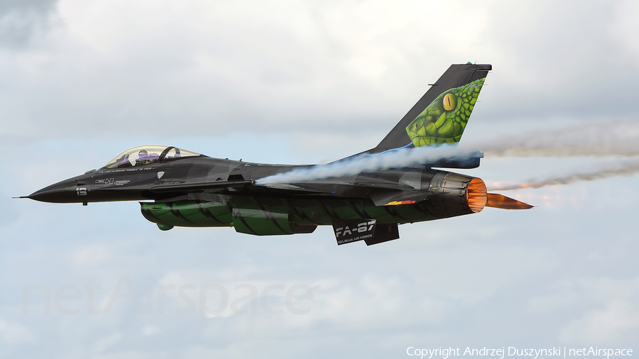 Belgian Air Force General Dynamics F-16AM Fighting Falcon (FA-87) | Photo 612491