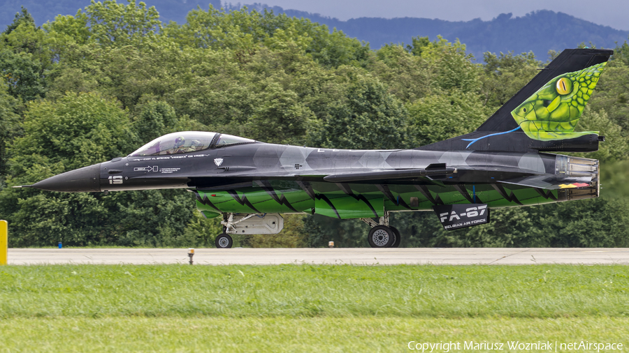 Belgian Air Force General Dynamics F-16AM Fighting Falcon (FA-87) | Photo 659634