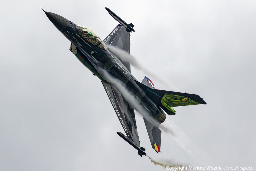 Belgian Air Force General Dynamics F-16AM Fighting Falcon (FA-87) | Photo 659635