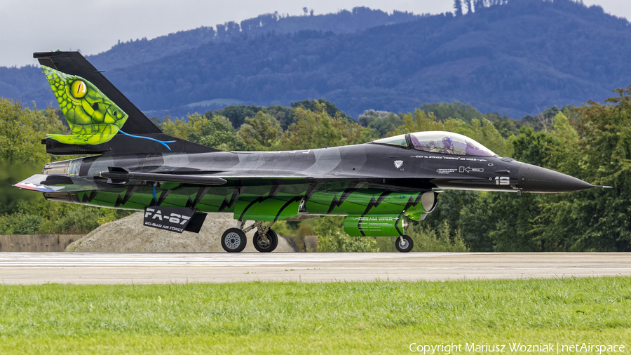 Belgian Air Force General Dynamics F-16AM Fighting Falcon (FA-87) | Photo 659636
