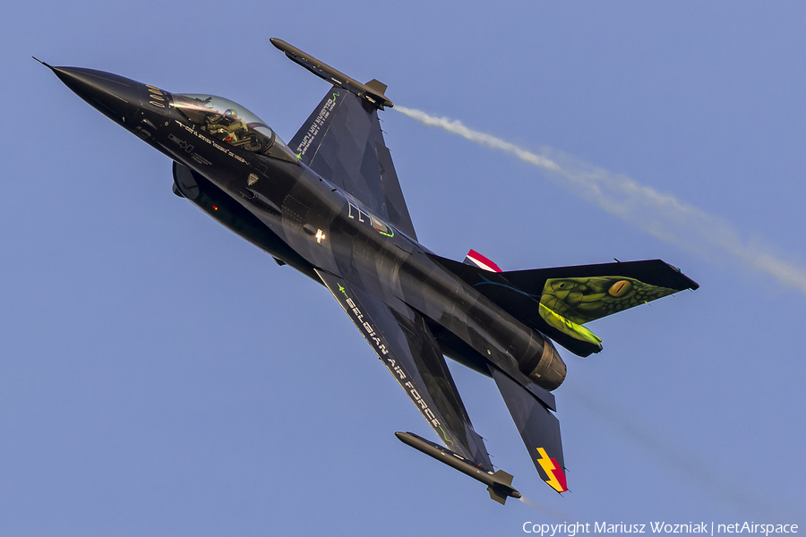 Belgian Air Force General Dynamics F-16AM Fighting Falcon (FA-87) | Photo 660327