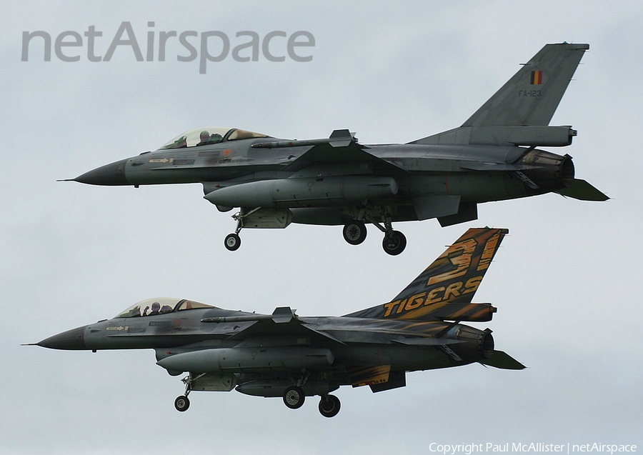 Belgian Air Force General Dynamics F-16AM Fighting Falcon (FA-94) | Photo 7006