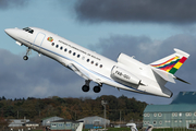 Bolivian Air Force (Fuerza Aerea Boliviana) Dassault Falcon 900EX (FAB-001) at  Glasgow - Prestwick, United Kingdom