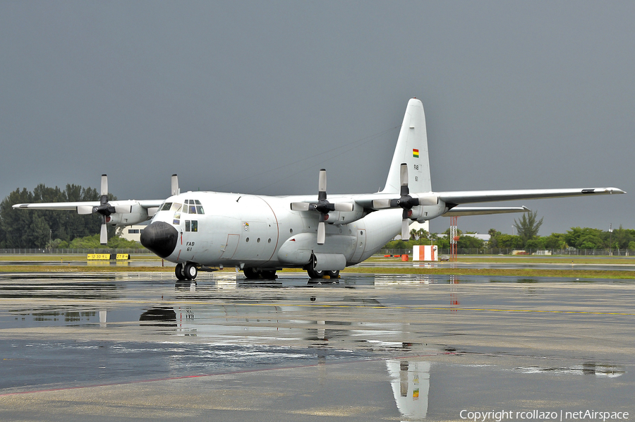 Bolivian Air Force (Fuerza Aerea Boliviana) Lockheed C-130B Hercules (FAB-61) | Photo 15618