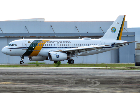 Brazilian Air Force (Forca Aerea Brasileira) Airbus A319-133X CJ (VC-1A) (FAB2101) at  Sorocaba - Bertram Luiz Leupolz, Brazil