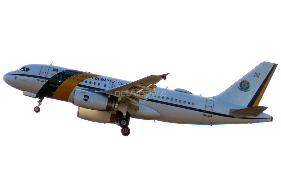 Brazilian Air Force (Forca Aerea Brasileira) Airbus A319-133X CJ (VC-1A) (FAB2101) | Photo 613736