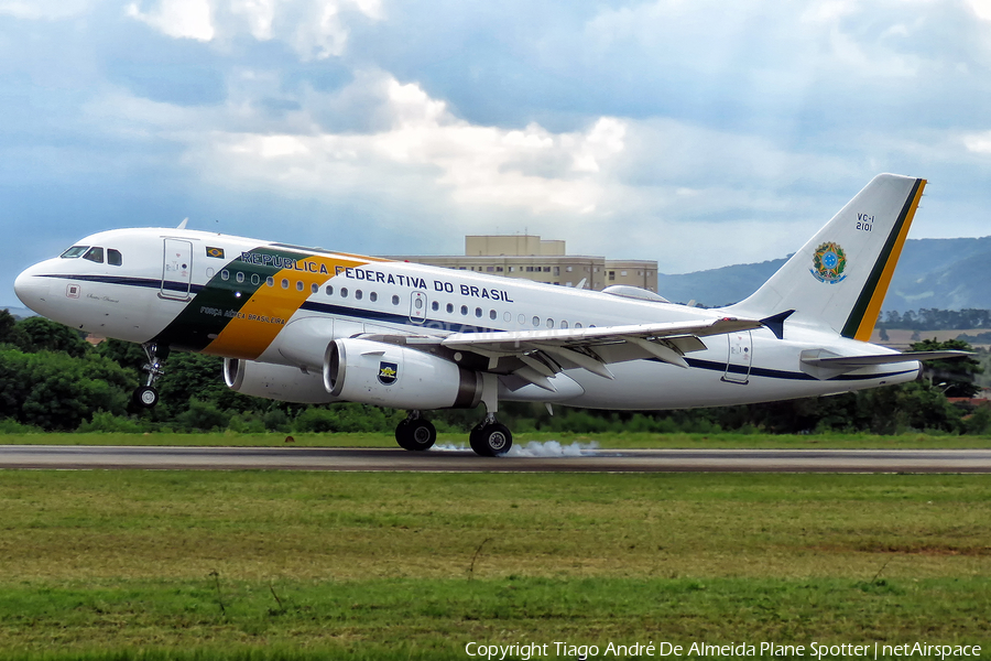 Brazilian Air Force (Forca Aerea Brasileira) Airbus A319-133X CJ (VC-1A) (FAB2101) | Photo 670419