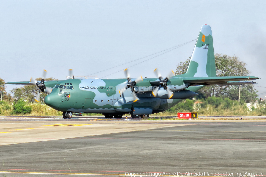 Brazilian Air Force (Forca Aerea Brasileira) Lockheed C-130H Hercules (FAB2472) | Photo 603649