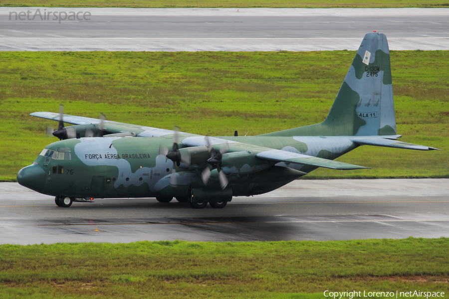 Brazilian Air Force (Forca Aerea Brasileira) Lockheed C-130M Hercules (FAB2475) | Photo 330898