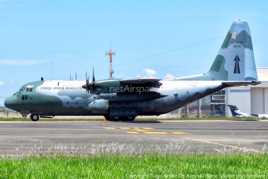 Brazilian Air Force (Forca Aerea Brasileira) Lockheed C-130H Hercules (FAB2476) | Photo 679150