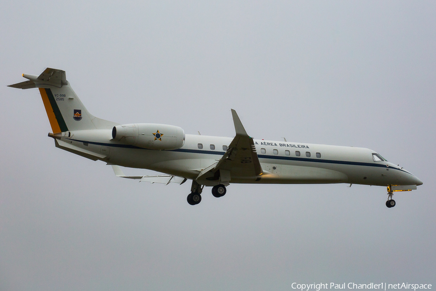 Brazilian Air Force (Forca Aerea Brasileira) Embraer EMB-135BJ (VC-99B) (FAB2585) | Photo 213475