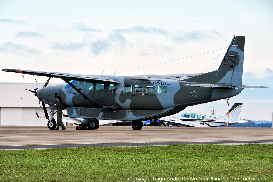 Brazilian Air Force (Forca Aerea Brasileira) Cessna C-98A Caravan (FAB2709) | Photo 576181