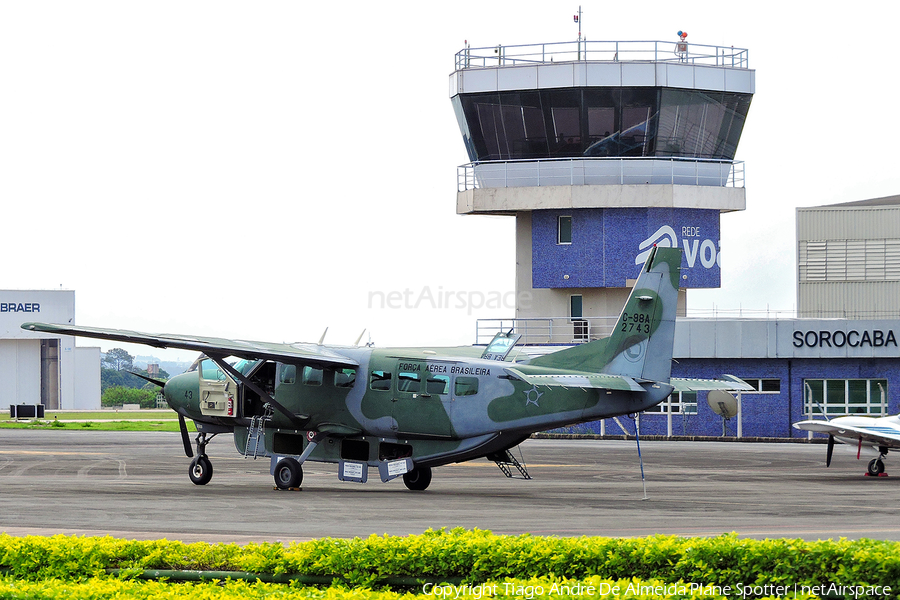 Brazilian Air Force (Forca Aerea Brasileira) Cessna C-98A Caravan (FAB2743) | Photo 596600
