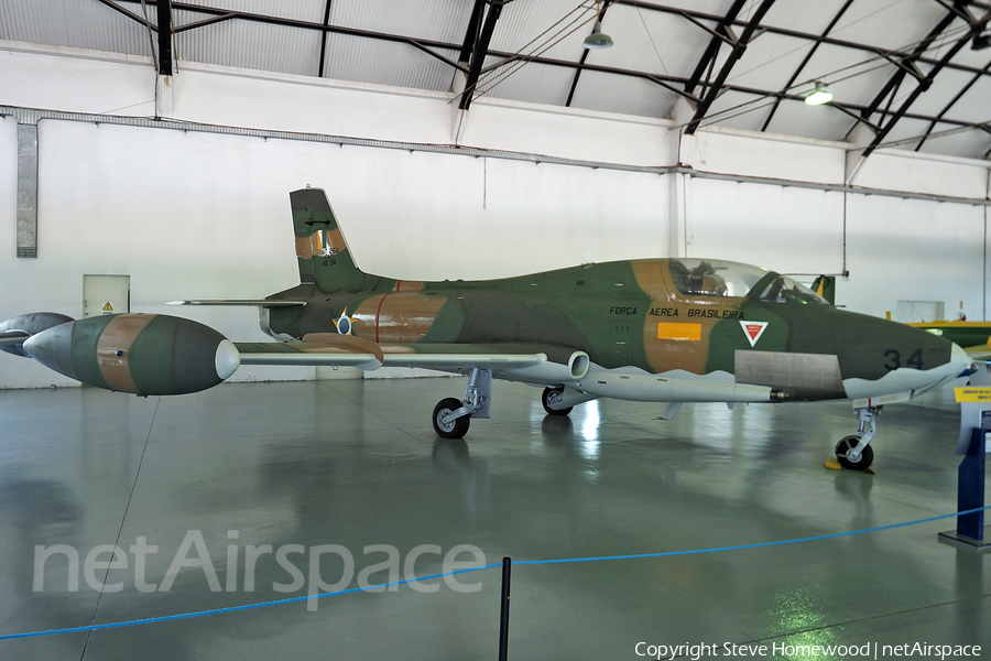 Brazilian Air Force (Forca Aerea Brasileira) Aermacchi AT-26A Impala (FAB4634) | Photo 566441
